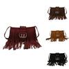 Minimalist Faux Suede Small Square Bag With Zipper Closure For Daily Casual Use