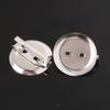 50Pcs Iron Brooch Pin Buckle Accessories for DIY Exquisite Brooch Material