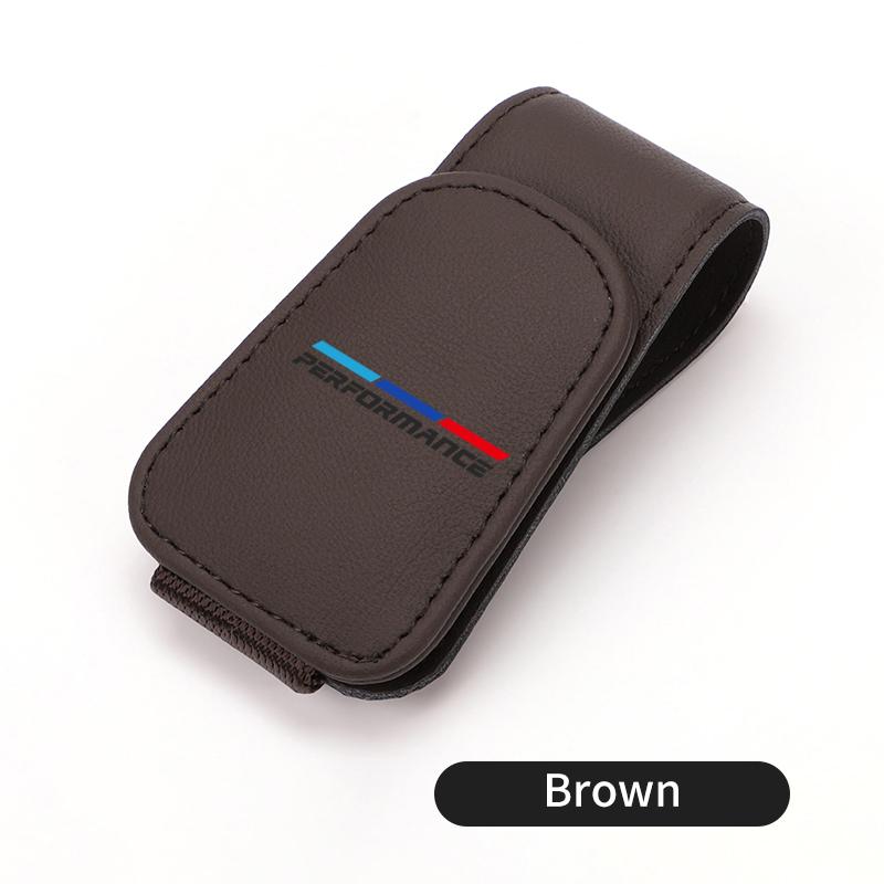 Drswk4 Car Sunglasses Holder Magnetic Portable Ticket Card Clip Auto Accessories For BMW X1 X3 X4 X5 X7 G20 G38 F20 F39 F48 E46 E60 E36