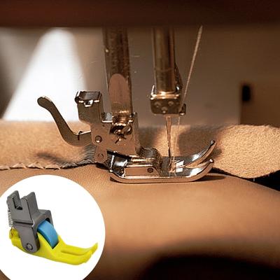 2Pcs Replaceable Flat Car Roller Presser Foot Sewing Machine Accessory for Shirts Curtains Canvas Fabric Leather Sewing