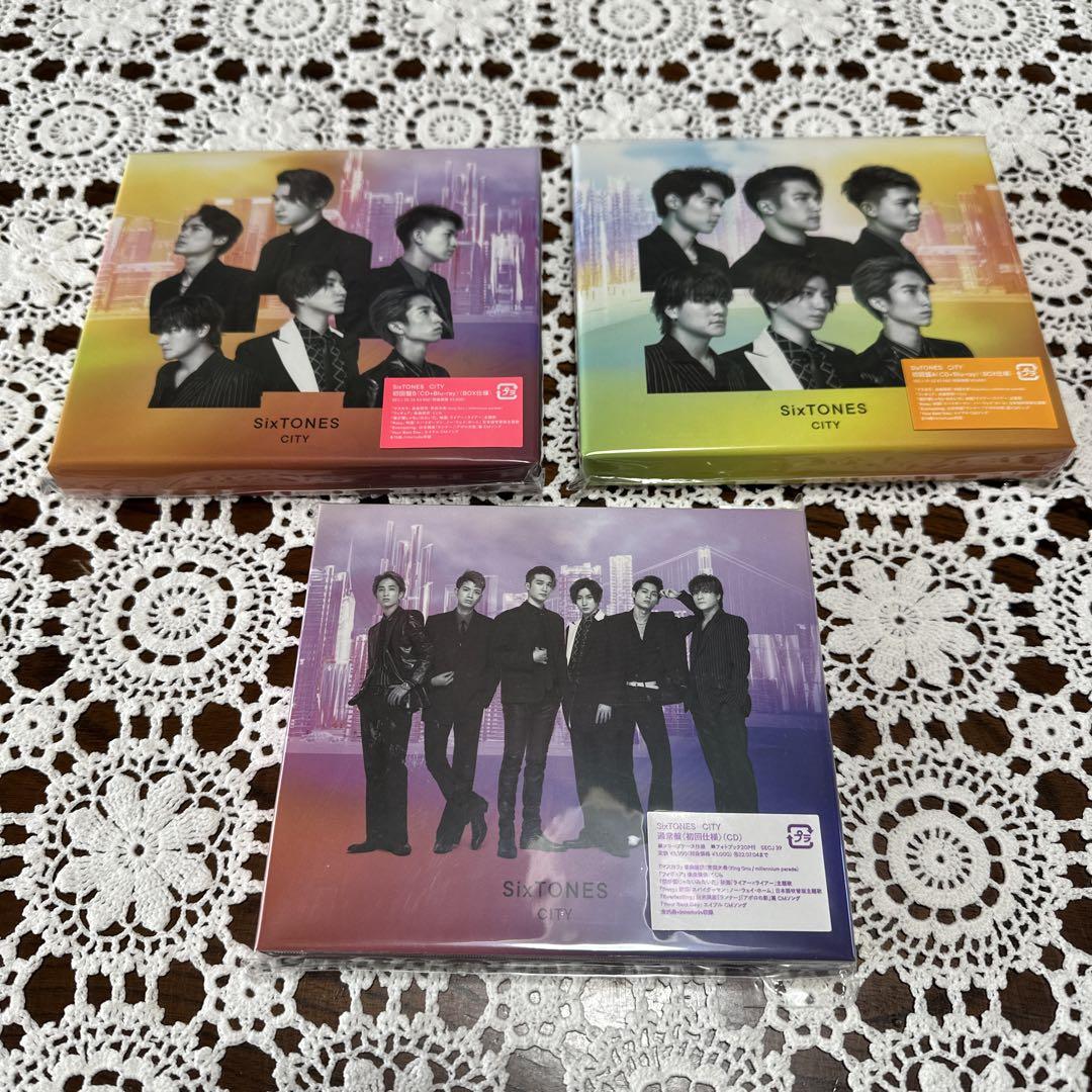 

[USED] SixTONES CITY 3 form set