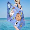 Bobo Dudu In Love  Beach Towel, Super Soft Microfiber, Gift for Her/Him, Birthday, for Pool, Beach, Travel, Home Decor Fan gifts