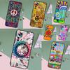 Hippy Hippie Psykedelisk Konst Fred Fodral För Xiaomi 15 14 Ultra 17 Pro Max 13T 14T 15T POCO F5 F6 F7 Pro X5 X6 X7 F8 Ultra Fodral