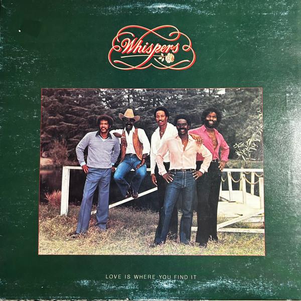 

LP Пластинка WHISPERS Love Is Where You Find It S27 Solar records 195 Нидерланды СоулФанк