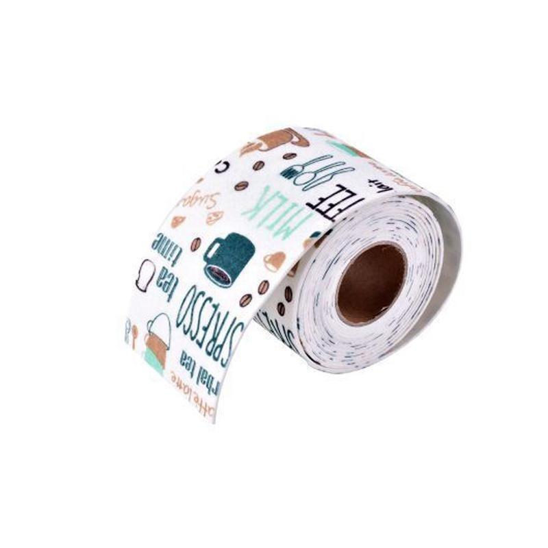 

1 рулон впитывающей наклейки для кухонного окна, впитывающая наклейка, противоморозная наклейка для подоконника, впитывающая наклейка для раковины blue