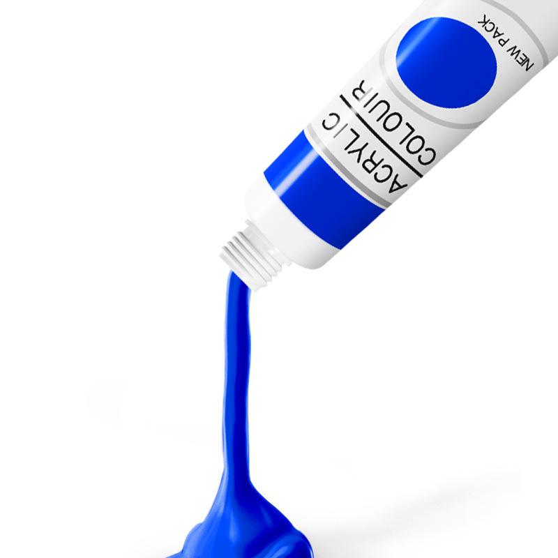 Children's DIY Acrylic Paint Set for Plaster Dolls & Wall Art
