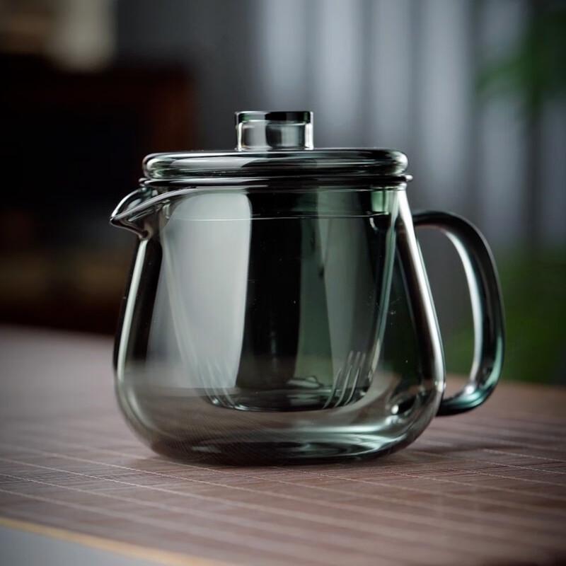Shi Jin Glass Penguin Teapot with Infuser