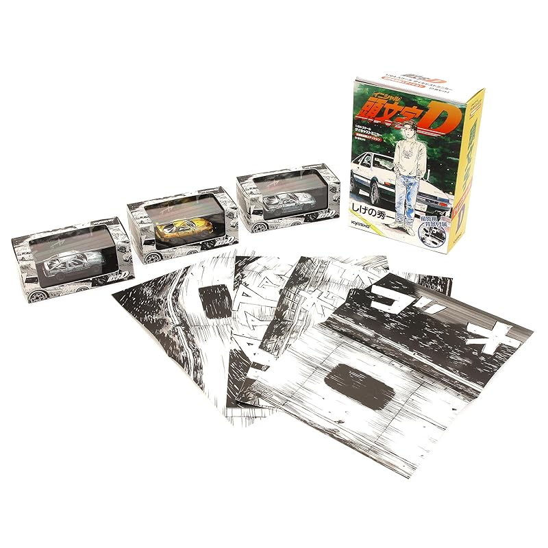 

Kyosho 1/64 initial D Cartoon style painted edition set of 3 Finished product