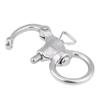 2Pcs Snap Shackle Stainless Steel 316 Buckle Brace Ring Useful Tool Round Ring Shackle 76mm