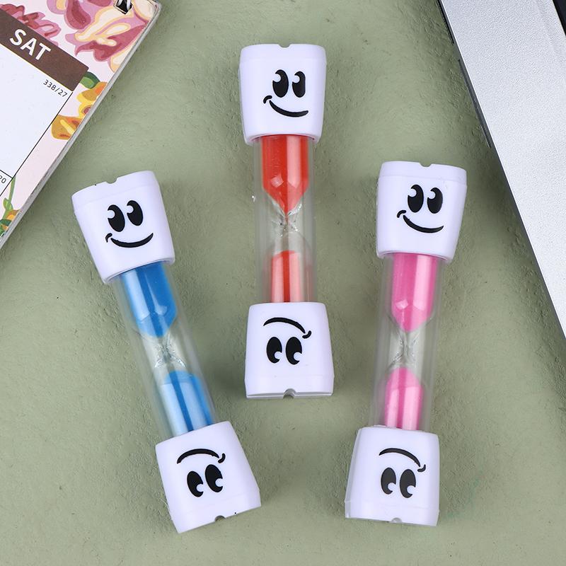 2Minute 3Minute Kids Big Eye Sand Timer for Tooth Brushing Visual Learning Time Management Bathroom Essential
