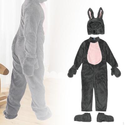 Halloween Bunny Costume Cosplay Outfit Animal for Themed Party Child