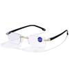 New Reading Glasses Men Magnification Eyewear Presbyopic Glasses Diopter Dimond Cutting +1.0 To +4.0 Blue Light Glasses