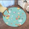 The Little Prince Printed Round Rug Carpet Chair Rug Area Rug Entryway Doormats,for Office Chair Living Room Bedroom Kitchen Room.