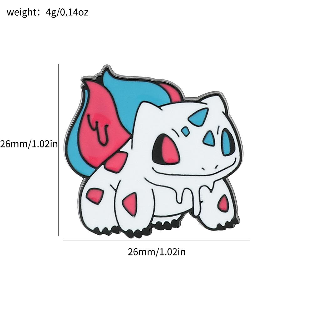 

Pokémon Brooch Personality Creative Funny Halloween Dark Wind Pokémon Pokémon Alloy Accessories