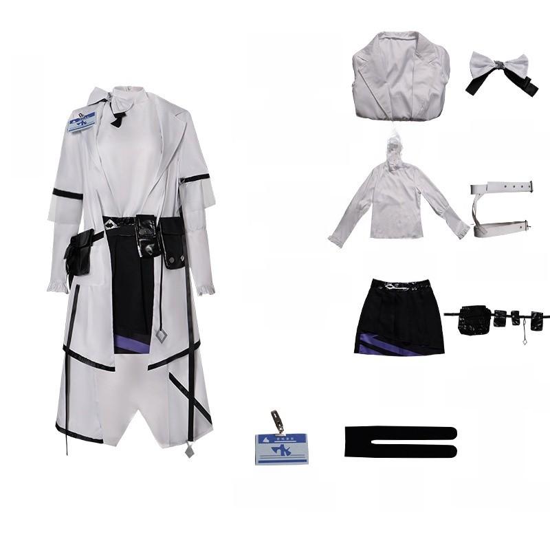 Arknights Cosplay Costume With Polyester Fabric For Anime Game Role Play