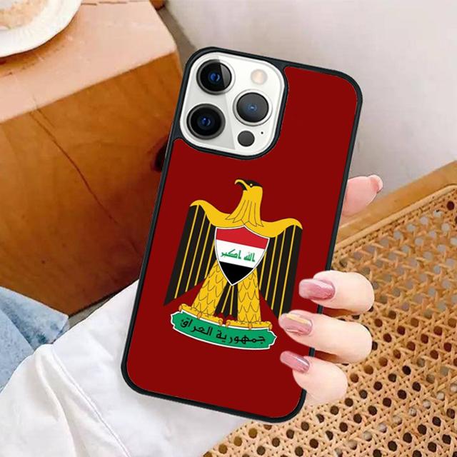 

Iraq Flag Phone Case for iPhone 16 15 SE2020 6 7 8 Plus for Apple 13 11 12 14 Mini Pro Max Cover coque Shell iPhone 11pro