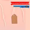 Color Adhesive Jewelry Hang Tags with String - Blank Paper Labels for Handwriting