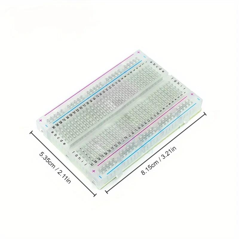 1 Set Breadboard Jumper Wires 40Pin 10CM Male to Male Dupont Wire 400 Point Breadboard For Arduino DIY Kits