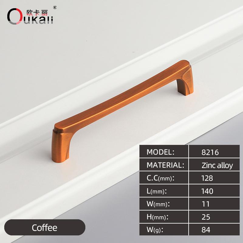 Oukali 96mm Zinc Alloy Push Pull Handles New Release Cabinet Drawer Kitchen Hardware Wardrobe Bedroom Bathroom Living Room