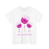 Glaube Hoffnung Liebe Sonnenblume Rosa Band Brustkrebsbewusstsein T-Shirt
