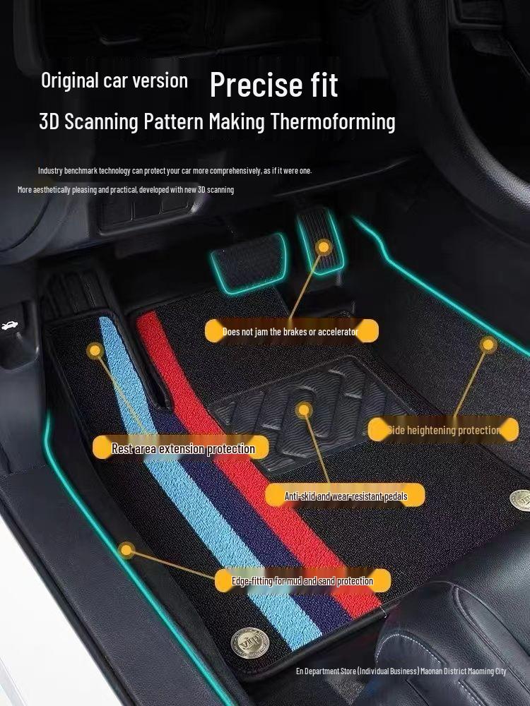 Toyota Corolla Car Floor Mats for All Models - Full Coverage & Dual Engine Compatibility.