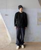 CREAM SODA LAB Solid Basic Long Sleeve Black