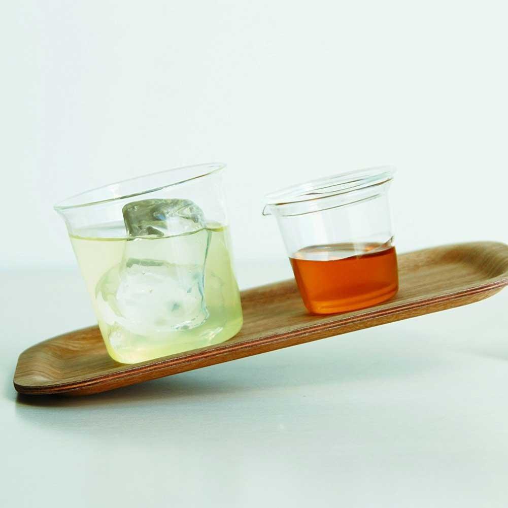 Kinto Tray 220x120mm Teak Wooden Tray 45160 Non-slip