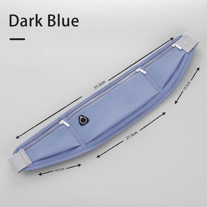 Outdoor Waterproof Invisible Running Waist Bag Sports Fanny Pack Men Women Hidden Black Gym Bags Phone Accessories Backpack