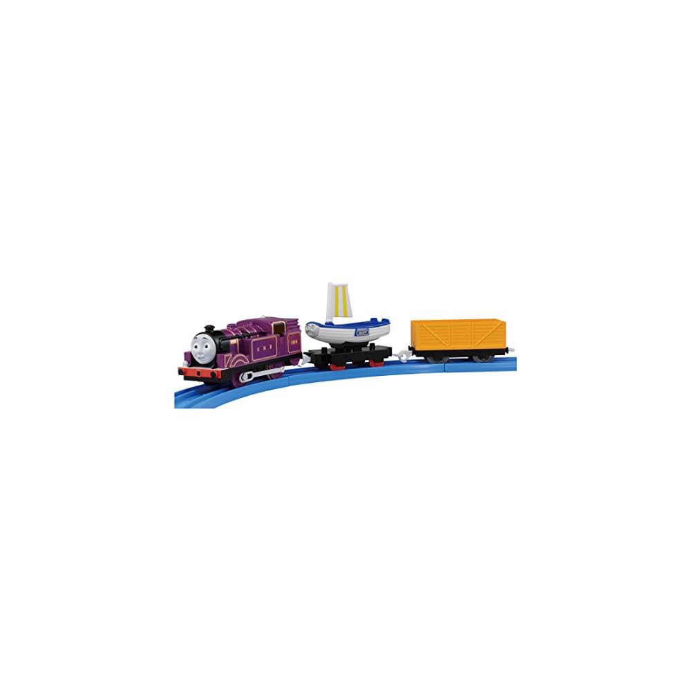Plarail Thomas TS-14 Ryan & Plarail Skiff Toy Train Set with Tracks and Accessories