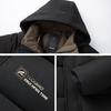 2025 Winter Herren Kapuzen-Baumwolljacke - Modisch, Warm und Verdickt