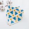 Baby Bibs Triangle Double Cotton Bibs Cartoon Print Saliva Towel Baby Boys Girls Feeding Apron Cotton Bandana Bibs Burp Cloths