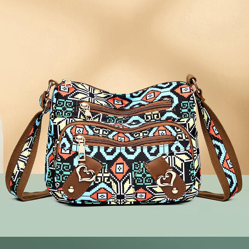 

Многофункциональная женская наплечная сумка большой вместимости, холщовая сумка для хранения, широкий плечевой ремень, сумка для мамы, повседневная дорожная сумка