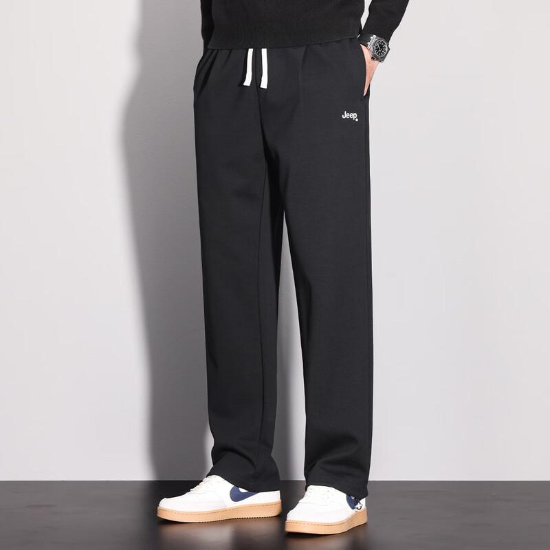 Jeep Men's Spring Summer Straight-Leg Casual Sweatpants