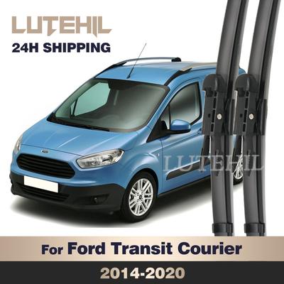 Für Ford Transit Courier 2014- 2015 2016 2017 2018 Scheibenwischer Frontscheibenwischerblätter Windschutzscheibe Windschutzscheibe Fensterwischer 28"+16"