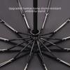 12-Rib Automatic Dual-Use Umbrella for Men & Women - Large, Sunshade & Rain Protection, UV Resistant