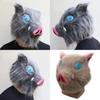 High-quality Halloween Demon Slayer Kimetsu No Yaiba Hashibira Inosuke Pig Cosplay Mask For Enthusiasts