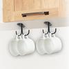 Cabinet Convenient Organizer Coffee Cup Cupboard Mug Rack Cup Hanger Storage Shelf Cup Holder