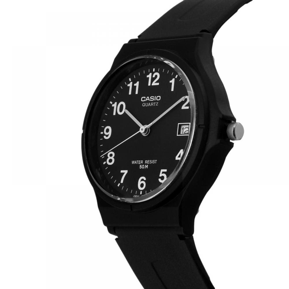 Casio Mw 59 1bvdf  Mw 59 1b  Analog Sat Student Urethane Watch