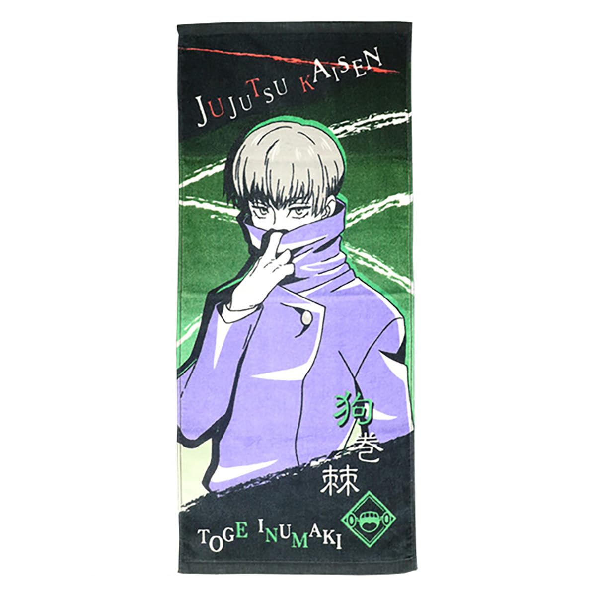 

BANDAI Jujutsu Kaisen Лицо Тоге Аниме 4375000400 Полотенце, Инумаки, Мерч,