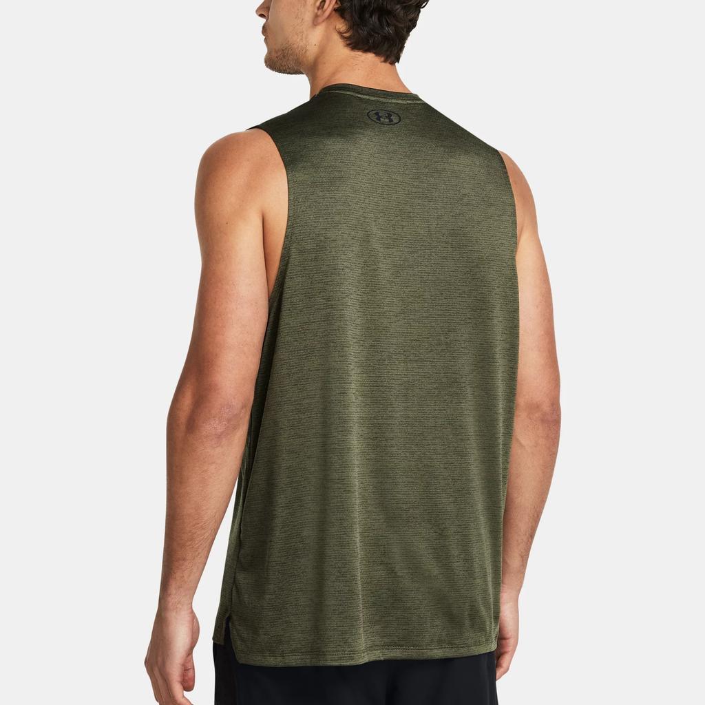 Under Armour Tank Top Men's Gray Green 1384290-390