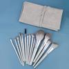 14pcs Soft Makeup Brush Set For Cosmetic Tool, Professional Use, Contour Eyeshadow, Application Powder Foundation With Bag