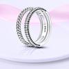 Rings Sales 925 Silver Love Heart Sun Moon Star Iris Adjustable Rings For Women Wedding Birthday Party Jewelry Gift