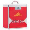 Kaihe Medium Portable Iron Ballot Box with Lock