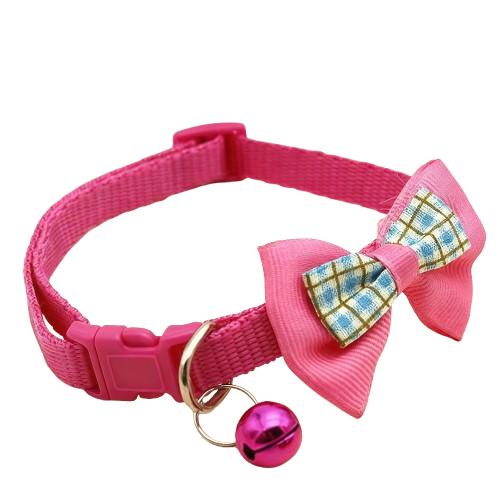 

Bestselling pet grid bow tie collar cute cat collar for small dogs розы красного