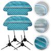 2 Mop Vacuum Cleaner 4 Side Brush Cleaner Spare Parts