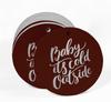 Inkdotpot Real Gold Foil Baby It's Cold Outside Baby Shower Tags Favor Hang Paper Tags 100