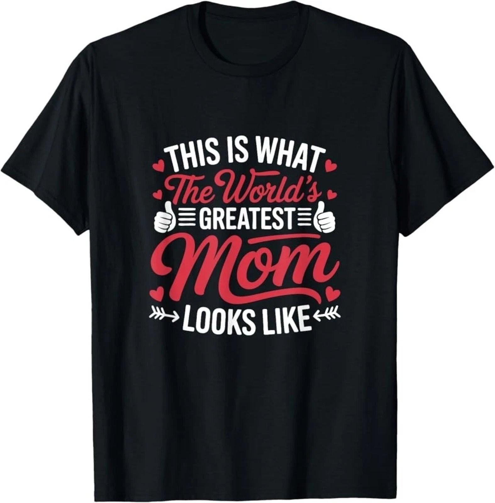 Best Mom Greatest Grandma Mother s Day Graphic Tee L