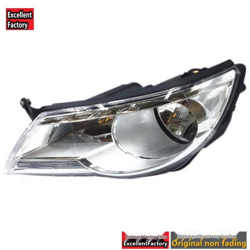 Compatible Tiguan Front Headlight Half Assembly (09-12 Models), Halogen Headlamp, Low Beam