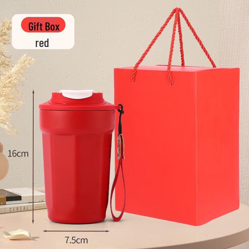 BEANBEANLOVE 316 Stainless Steel Octagonal Insulated Coffee Cup