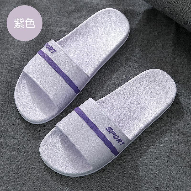Couple home slippers women's summer four seasons water leakage home bathroom bath non-slip wear-resistant cool slippers